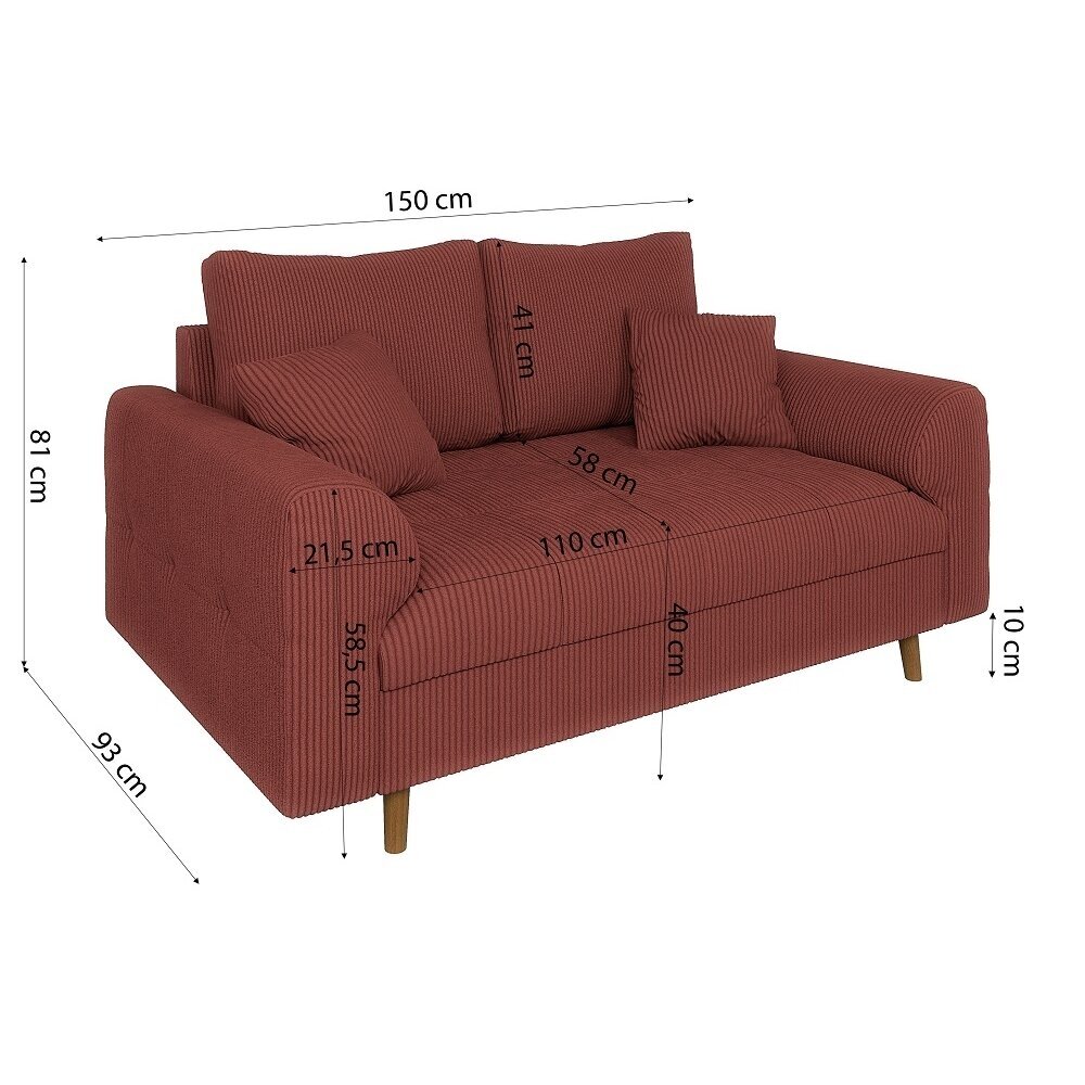 Dvivietė sofa "ARIELLA" 2