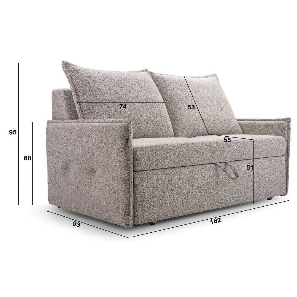 Dvivietė sofa - lova "VANESSA" 5