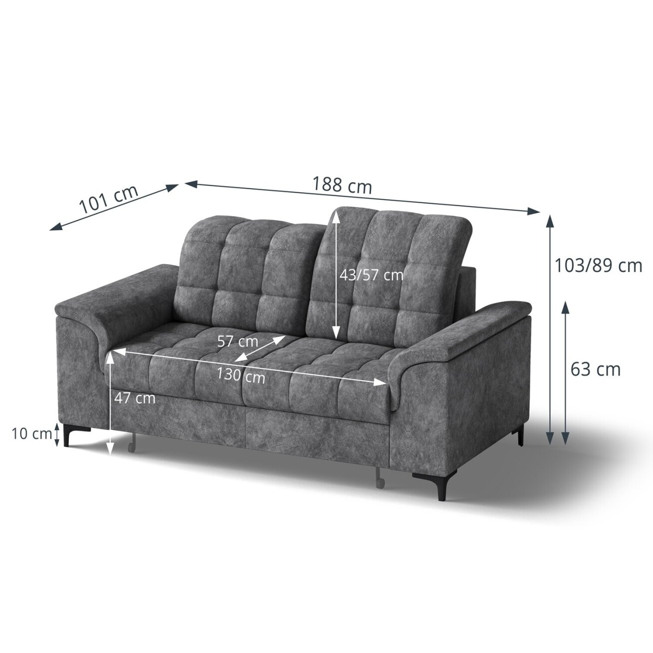 Dvivietė sofa "SNAP"  2