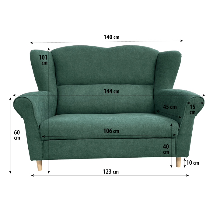 Dvivietė sofa 3 Dvivietė sofa 3