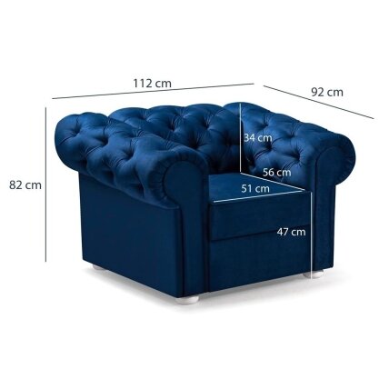Fotelis "VALENTINO" 1