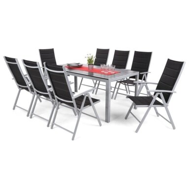 Lauko baldų komplektas 8+1
