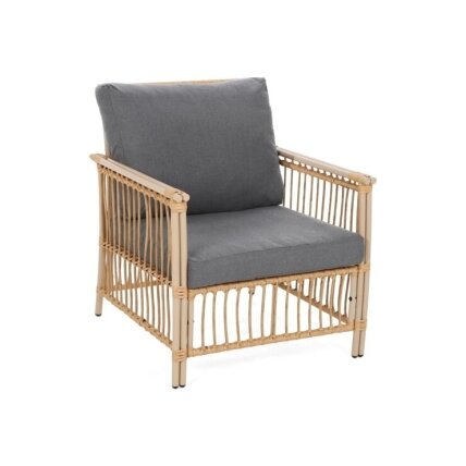Lauko baldų komplektas SYCYLIA Beige/Grey 3 Lauko baldų komplektas SYCYLIA Beige/Grey 3
