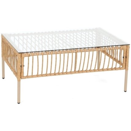 Lauko baldų komplektas SYCYLIA Beige/Grey 4 Lauko baldų komplektas SYCYLIA Beige/Grey 4