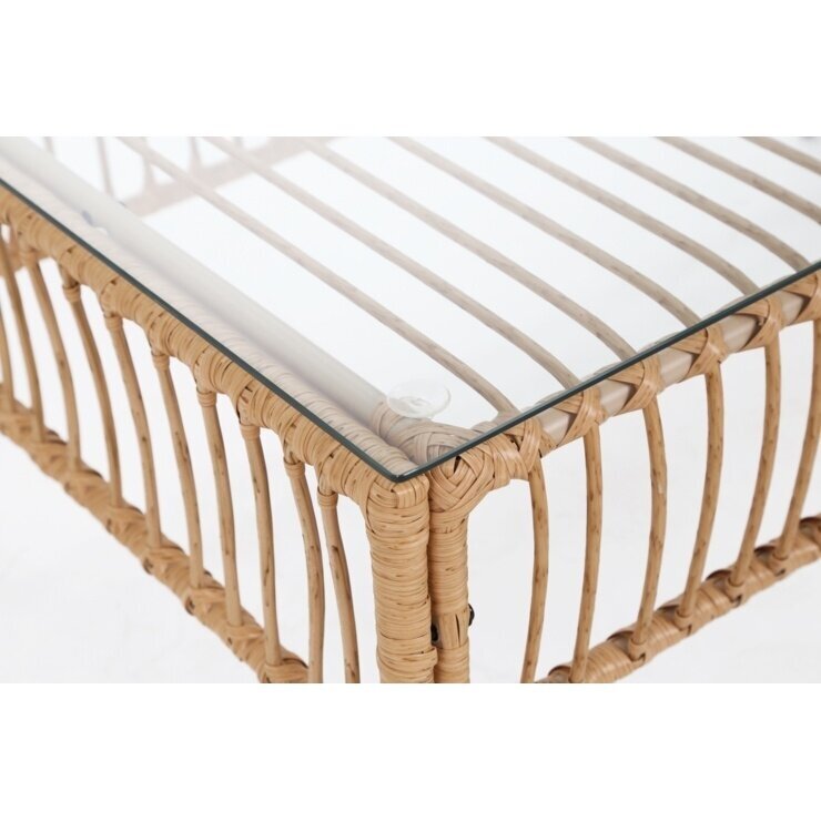 Lauko baldų komplektas SYCYLIA Beige/Grey 5 Lauko baldų komplektas SYCYLIA Beige/Grey 5