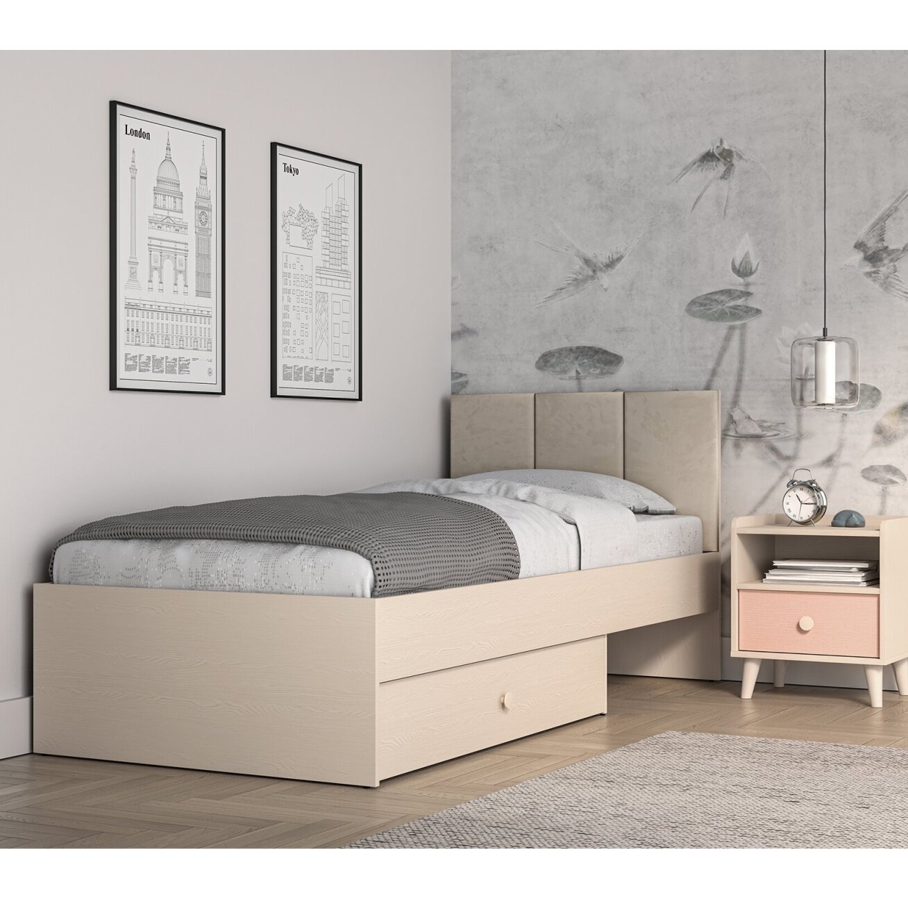 Lova "MEVEL" (90X200) 11