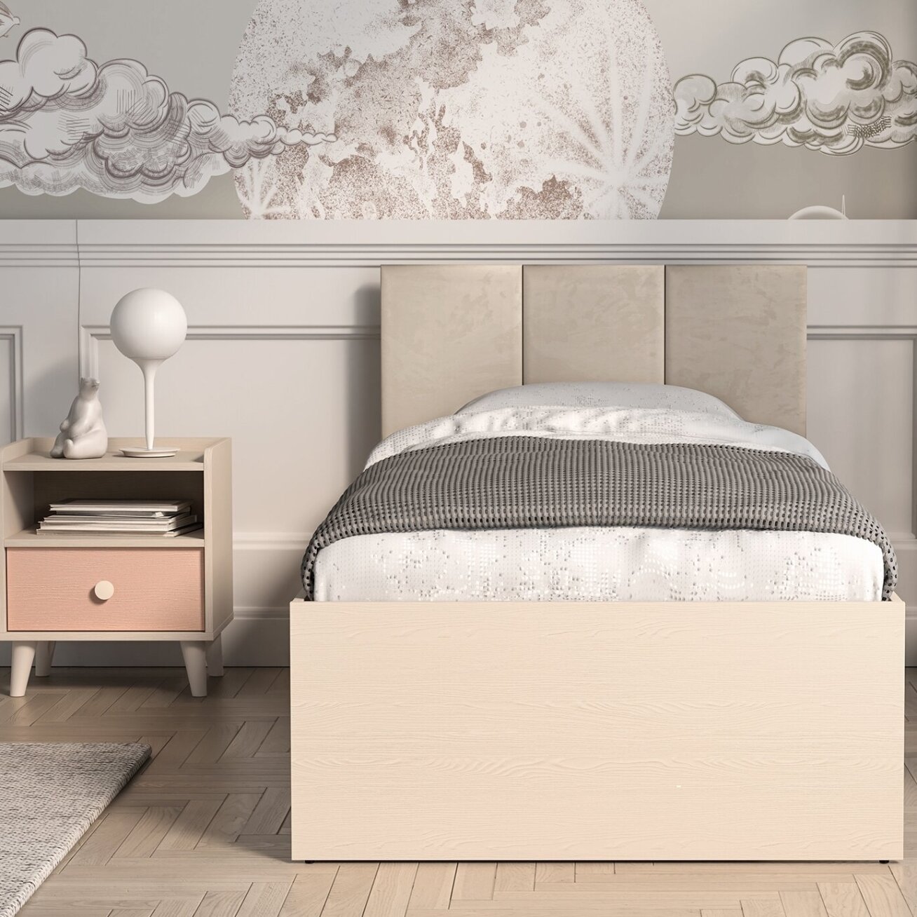 Lova "MEVEL" (90X200) 2 Lova "MEVEL" (90X200) 2