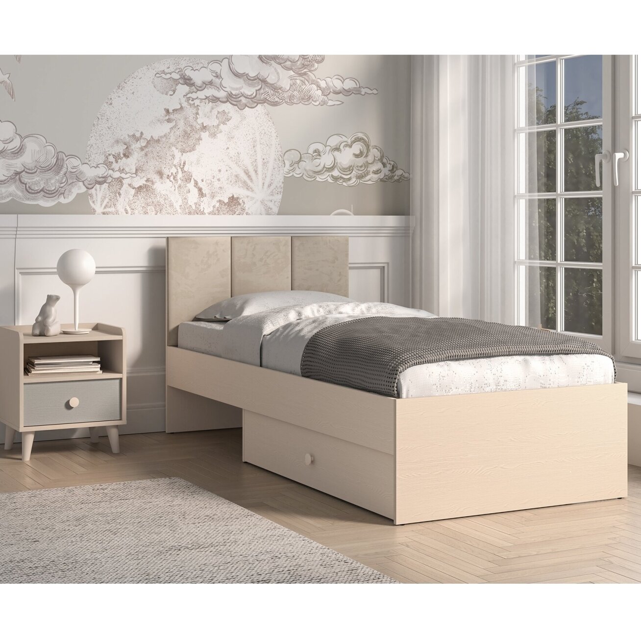 Lova "MEVEL" (90X200) 9 Lova "MEVEL" (90X200) 9