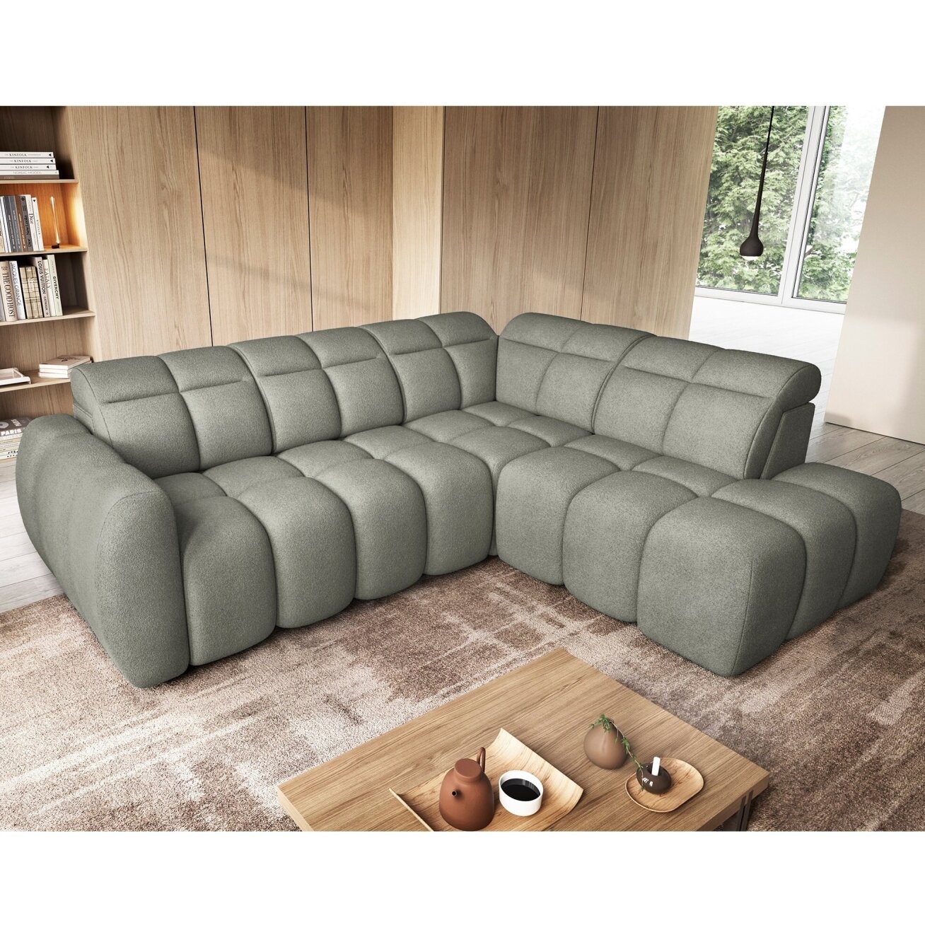 Minkštas kampas "FALCONN" (258/208) 1