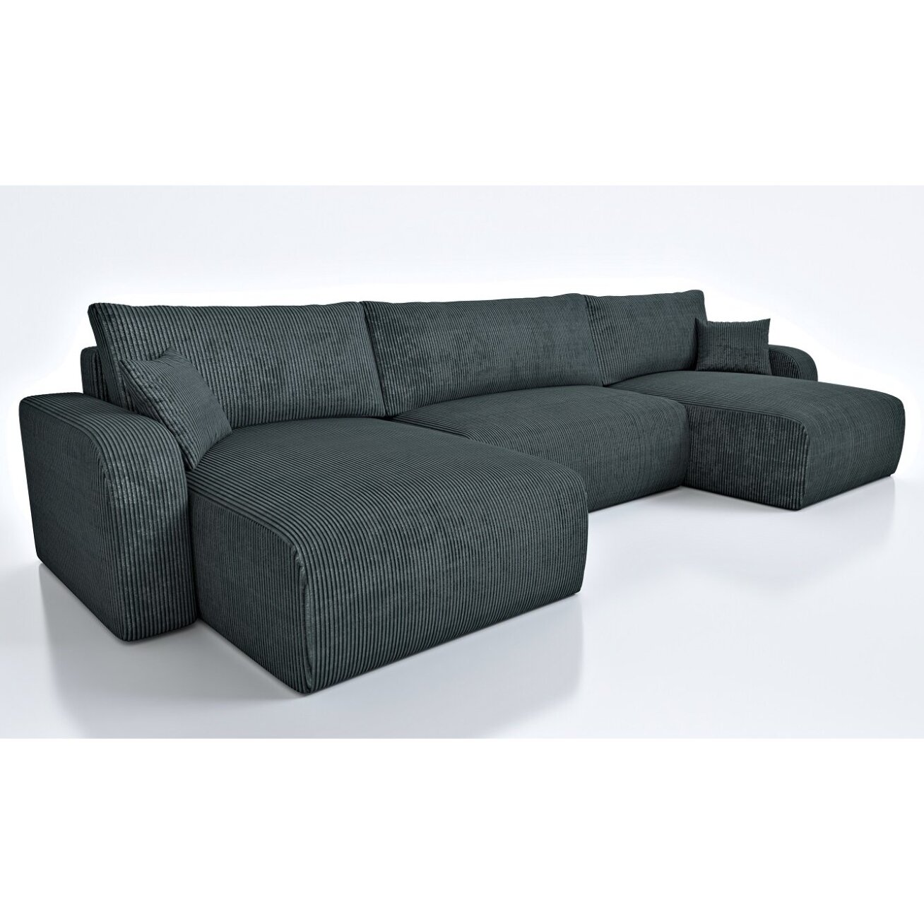 Minkštas kampas "HANA" U XL (153/381/153)