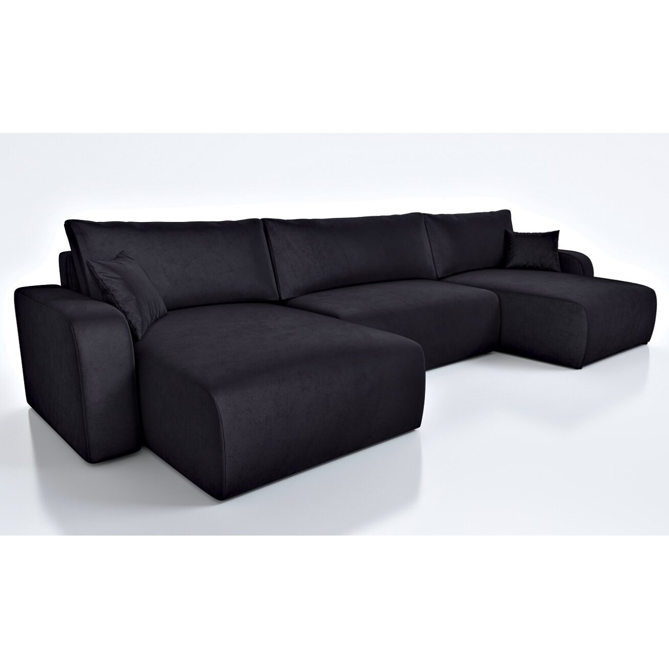Minkštas kampas "HANA" U XL (153/381/153)