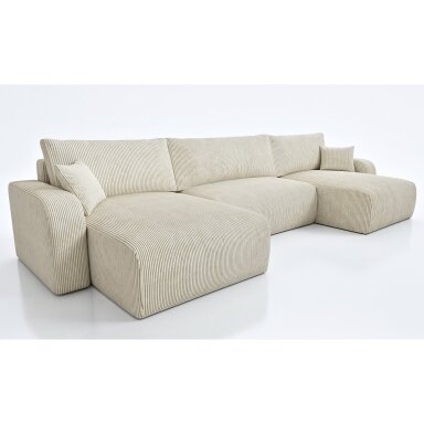 Minkštas kampas "HANA" U XL (153/381/153)