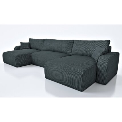 Minkštas kampas "HANA" U XL (153/381/153) 1