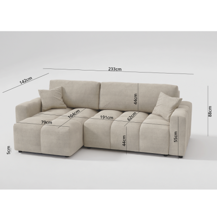 Minkštas kampas " LUKI" (233/142) 8