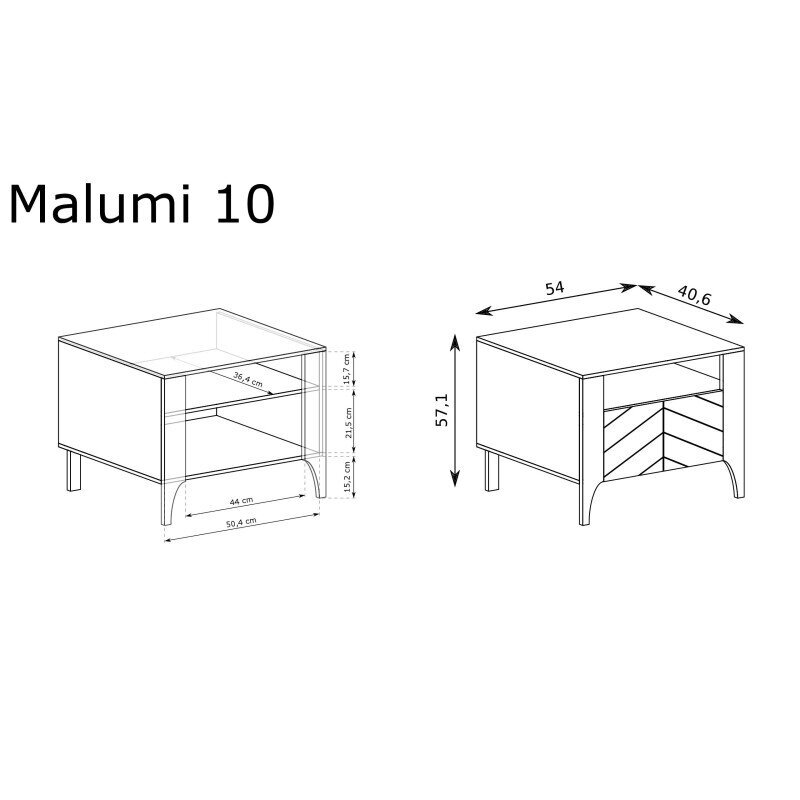 Naktinis staliukas "MALUMI" 2