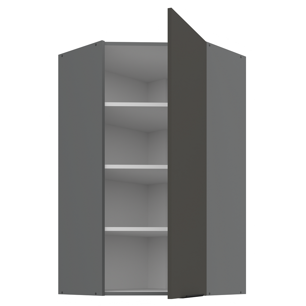 Pakabinama kampinė spintelė (60x60/108) - 45° 1