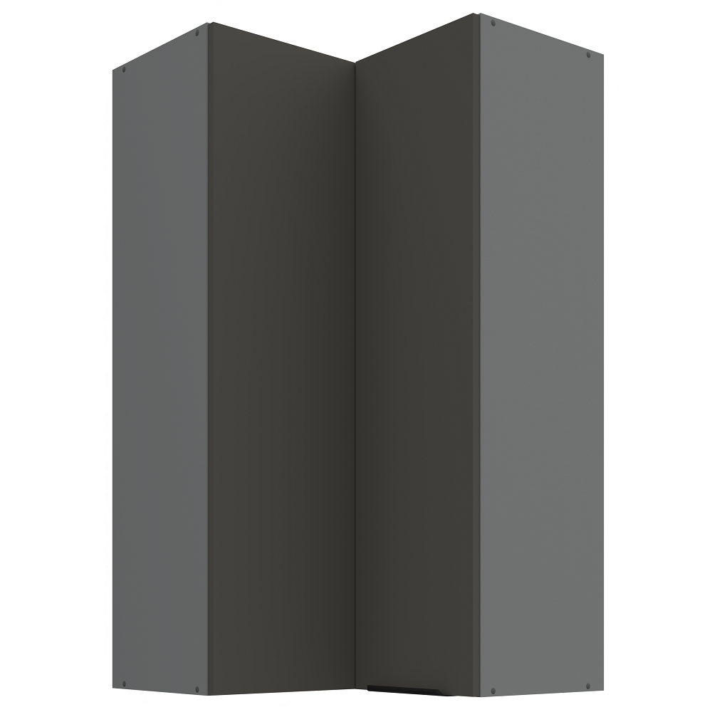 Pakabinama kampinė spintelė (60x60/108) - 90°