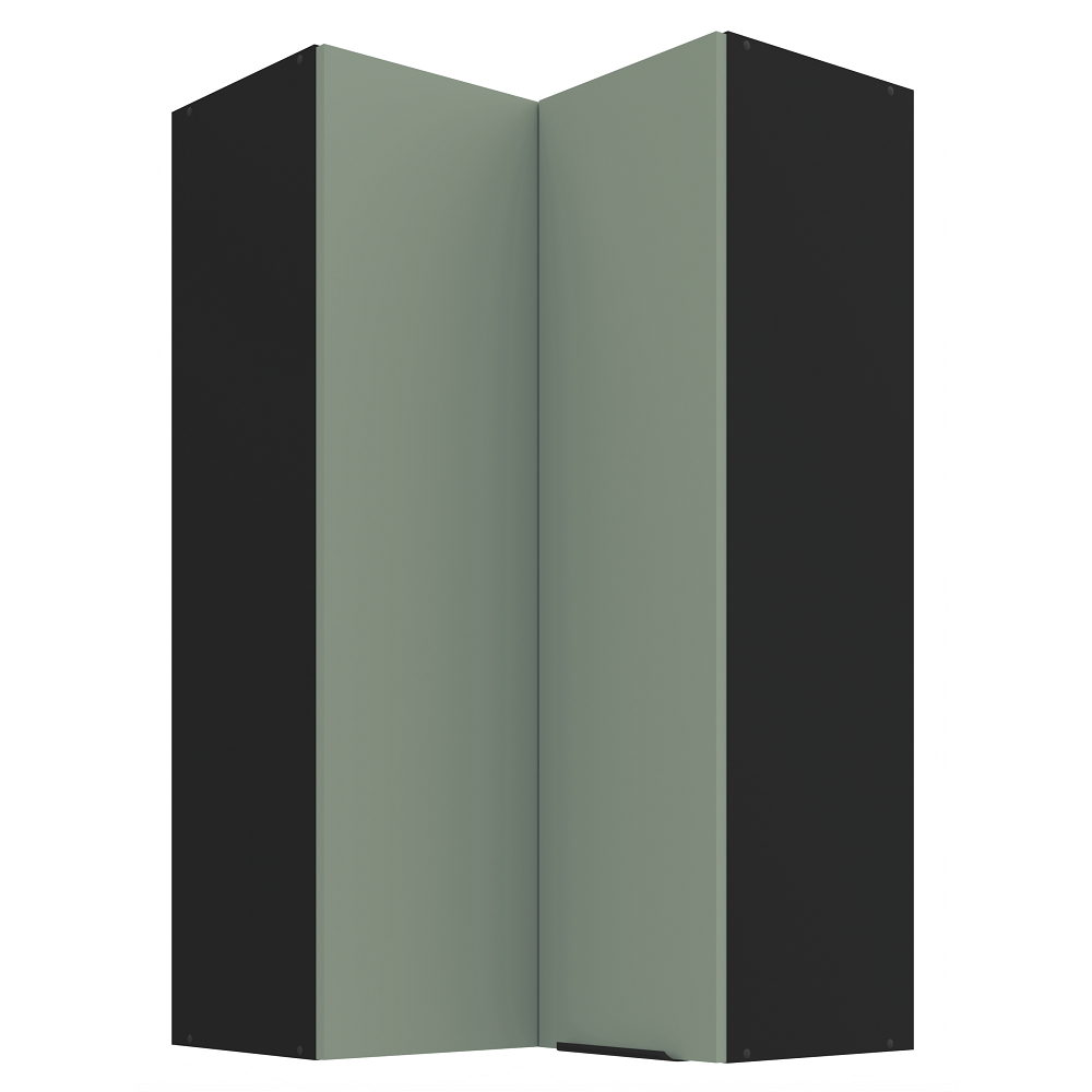 Pakabinama kampinė spintelė (60x60/108) - 90°