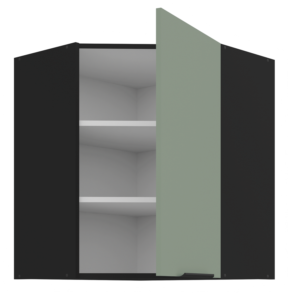 Pakabinama kampinė spintelė (60x60/72) - 45° 1