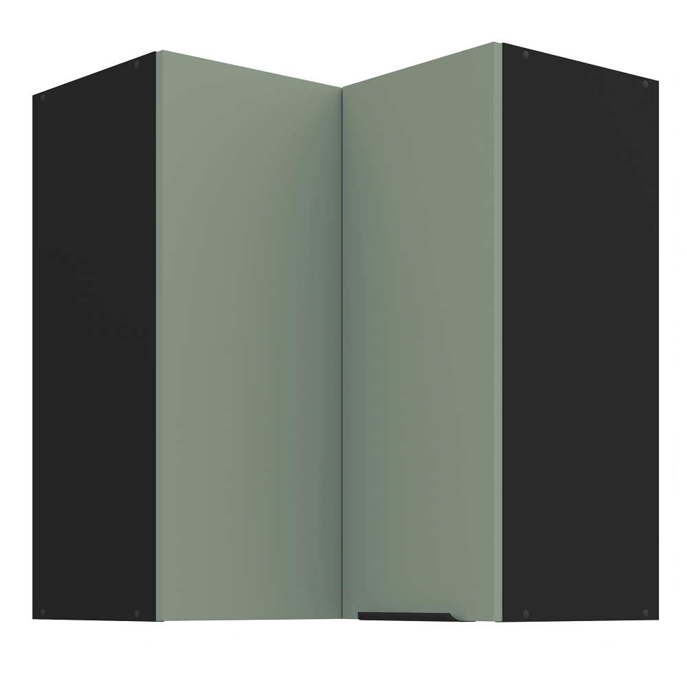 Pakabinama kampinė spintelė (60x60/72) - 90°