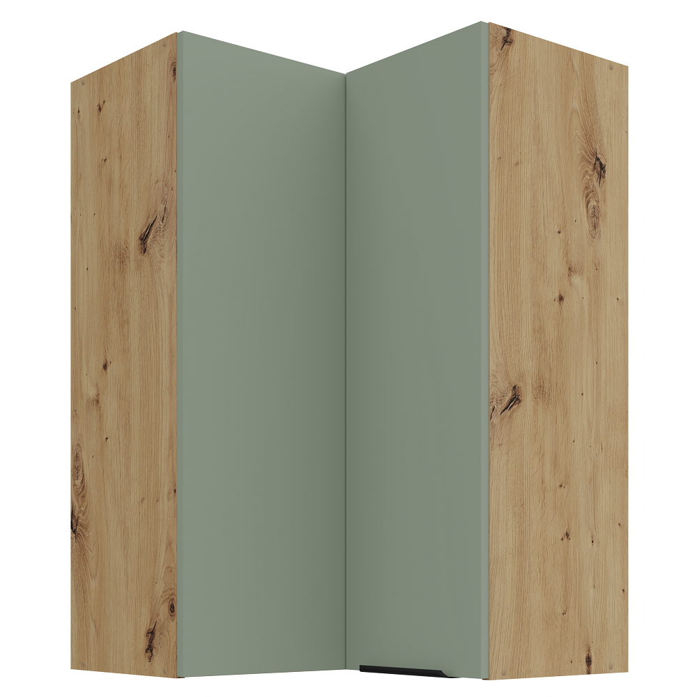 Pakabinama kampinė spintelė (60x60/90) - 90°