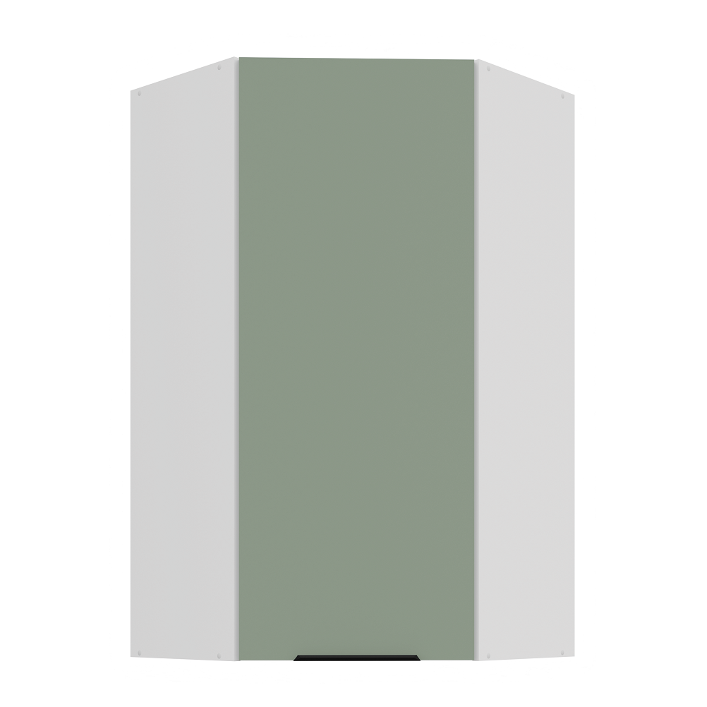 Pakabinama kampinė spintelė (60x60/108) - 45°