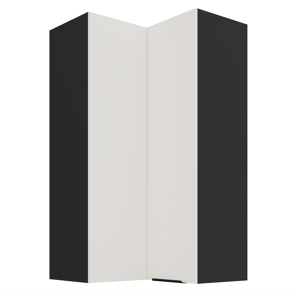 Pakabinama kampinė spintelė (60x60/108) - 90°