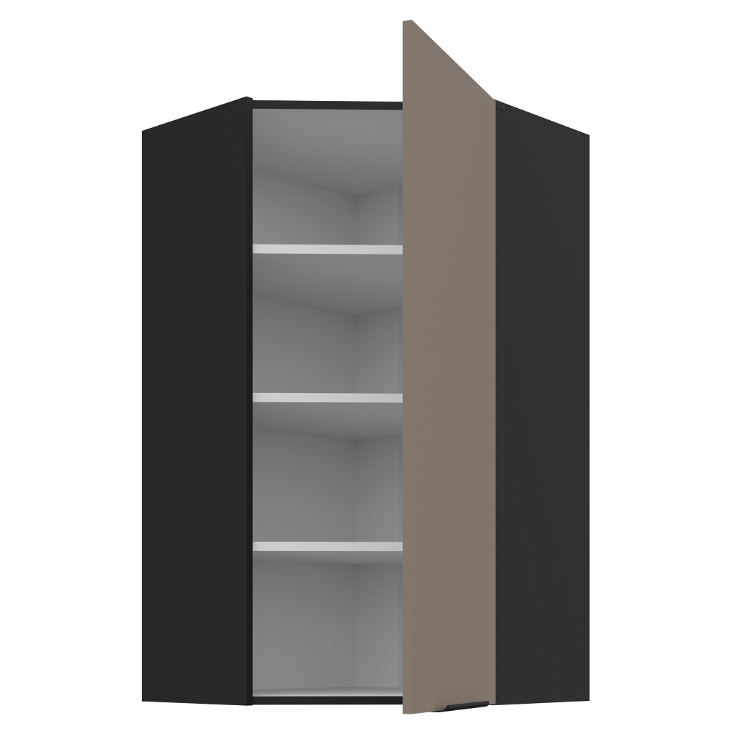 Pakabinama kampinė spintelė (60x60/108) - 45° 1