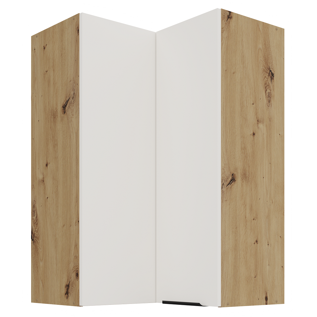 Pakabinama kampinė spintelė (60x60/90) - 90°