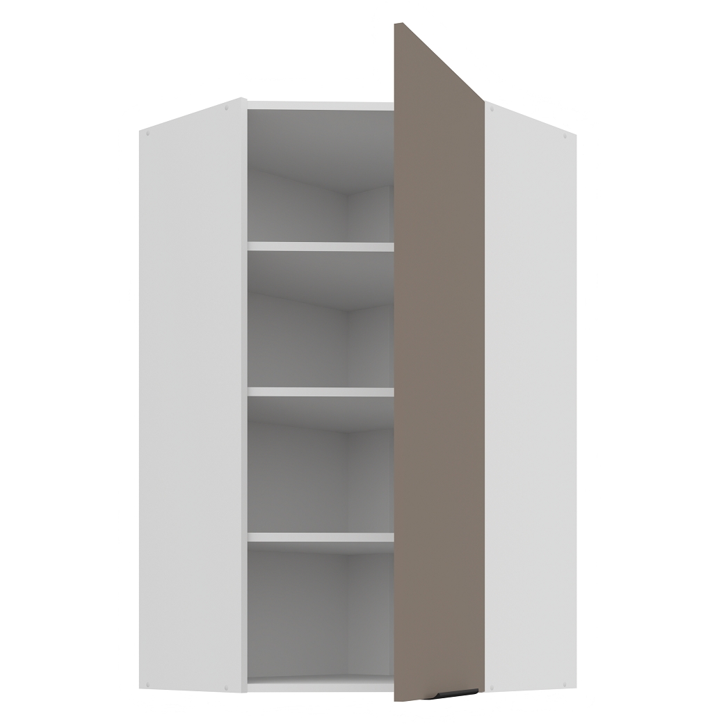Pakabinama kampinė spintelė (60x60/108) - 45° 1
