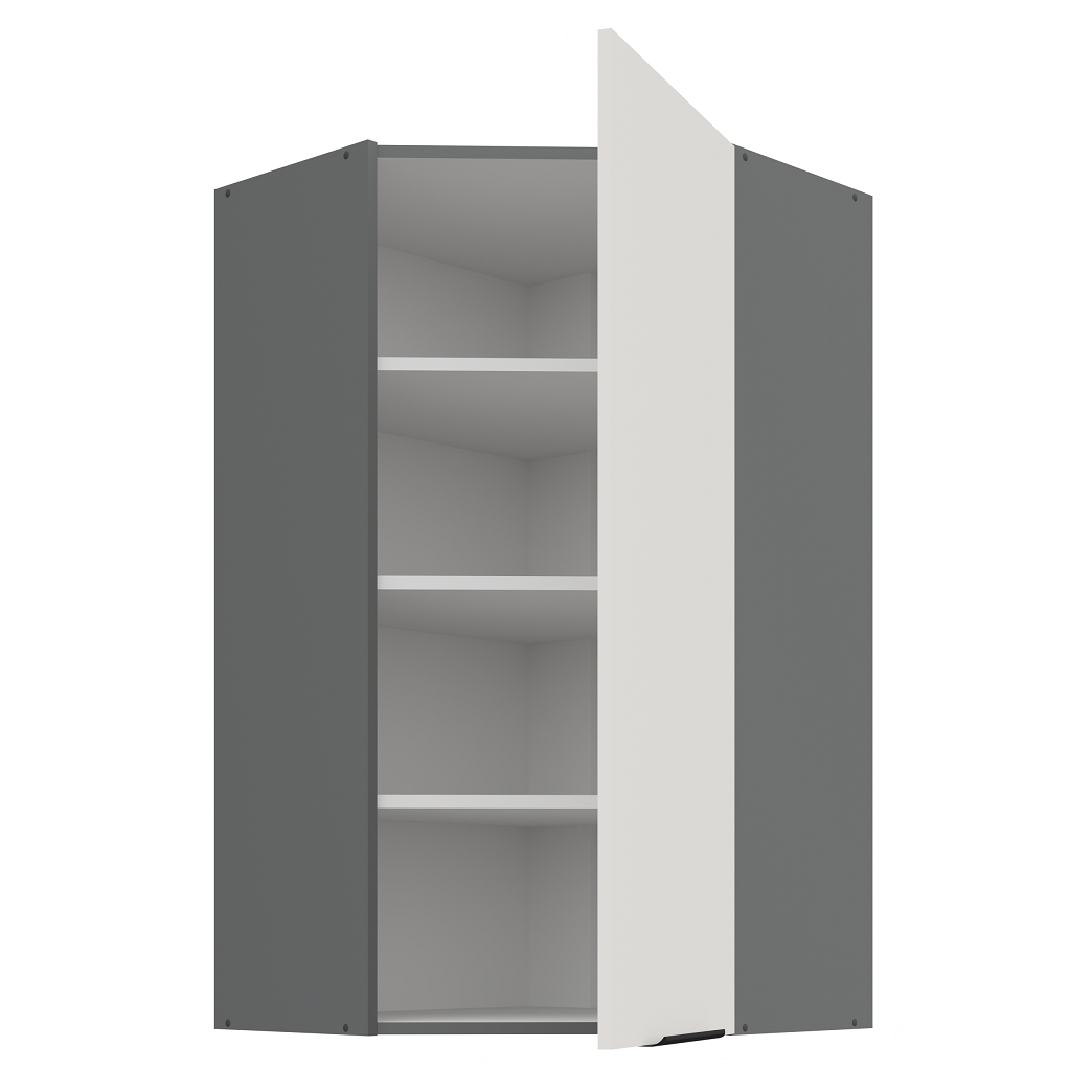 Pakabinama kampinė spintelė (60x60/108) - 45° 1