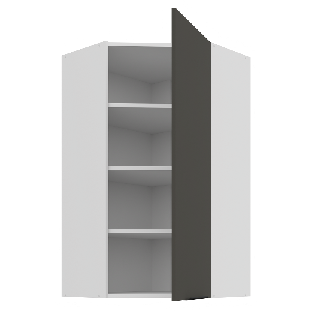 Pakabinama kampinė spintelė (60x60/108) - 45° 1