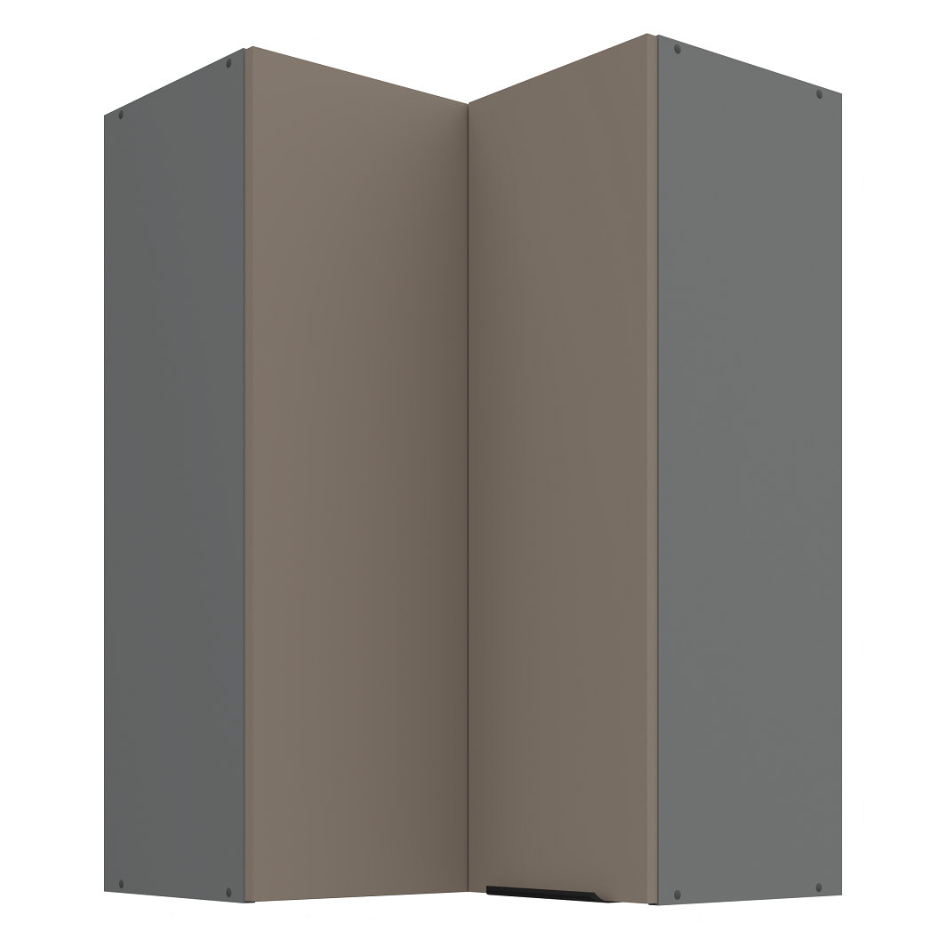 Pakabinama kampinė spintelė (60x60/90) - 90°