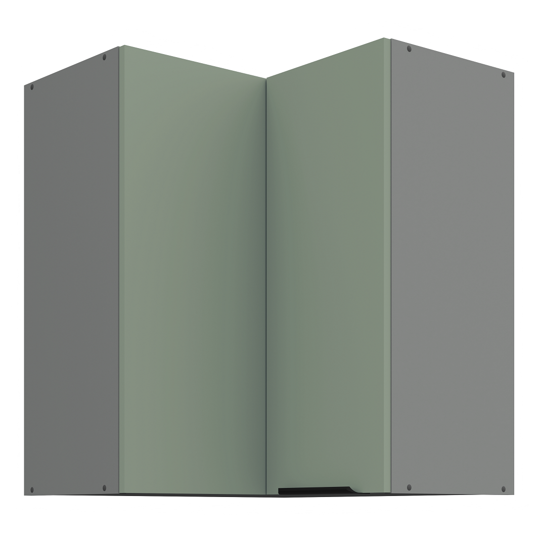 Pakabinama kampinė spintelė (60x60/72) - 90°
