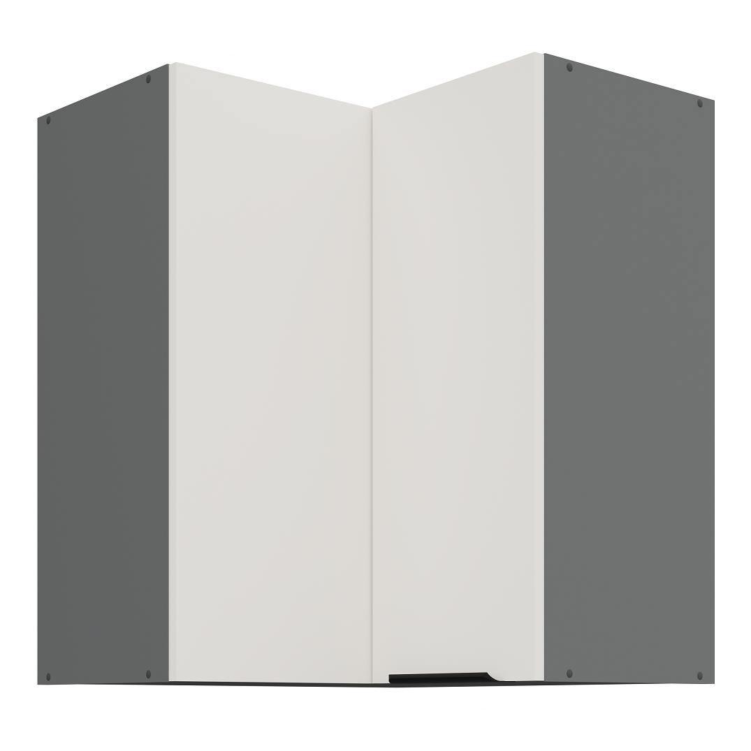 Pakabinama kampinė spintelė (60x60/72) - 90°
