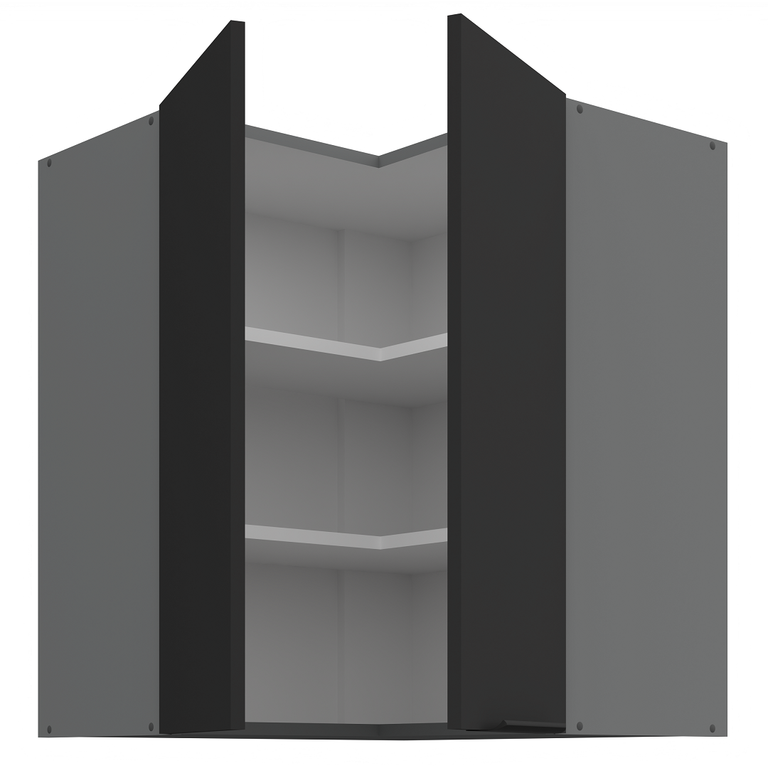 Pakabinama kampinė spintelė (60x60/72) - 90° 1