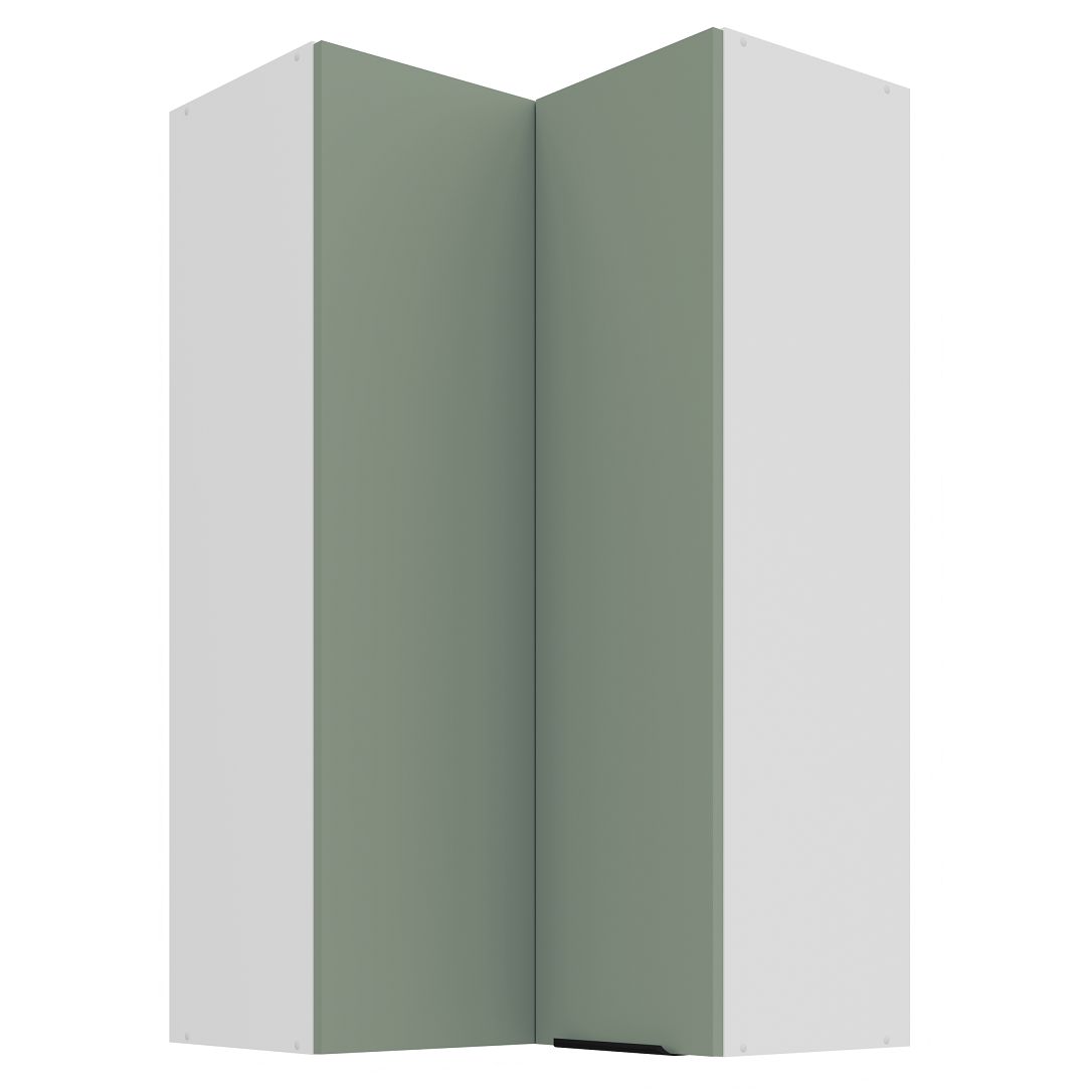 Pakabinama kampinė spintelė (60x60/108) - 90°