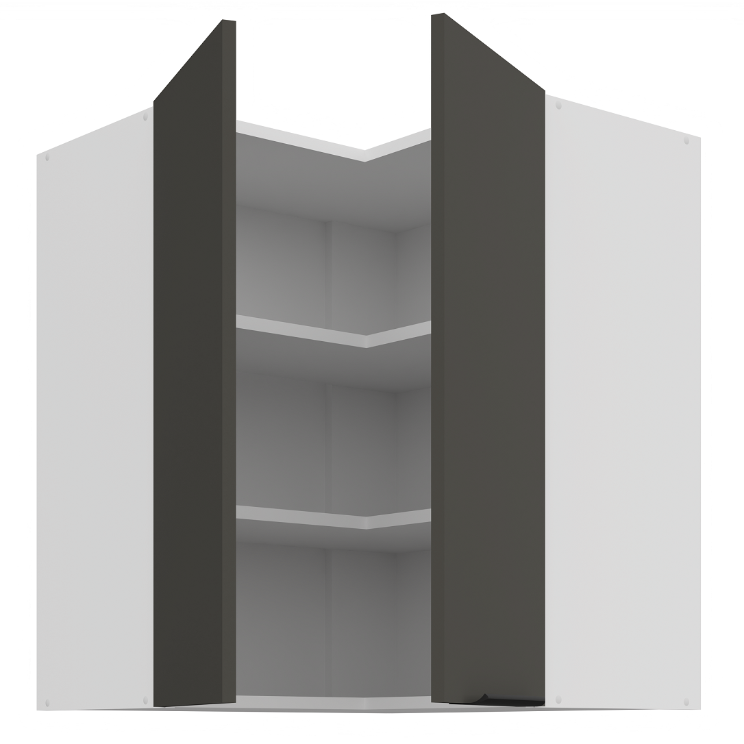 Pakabinama kampinė spintelė (60x60/72) - 90° 1