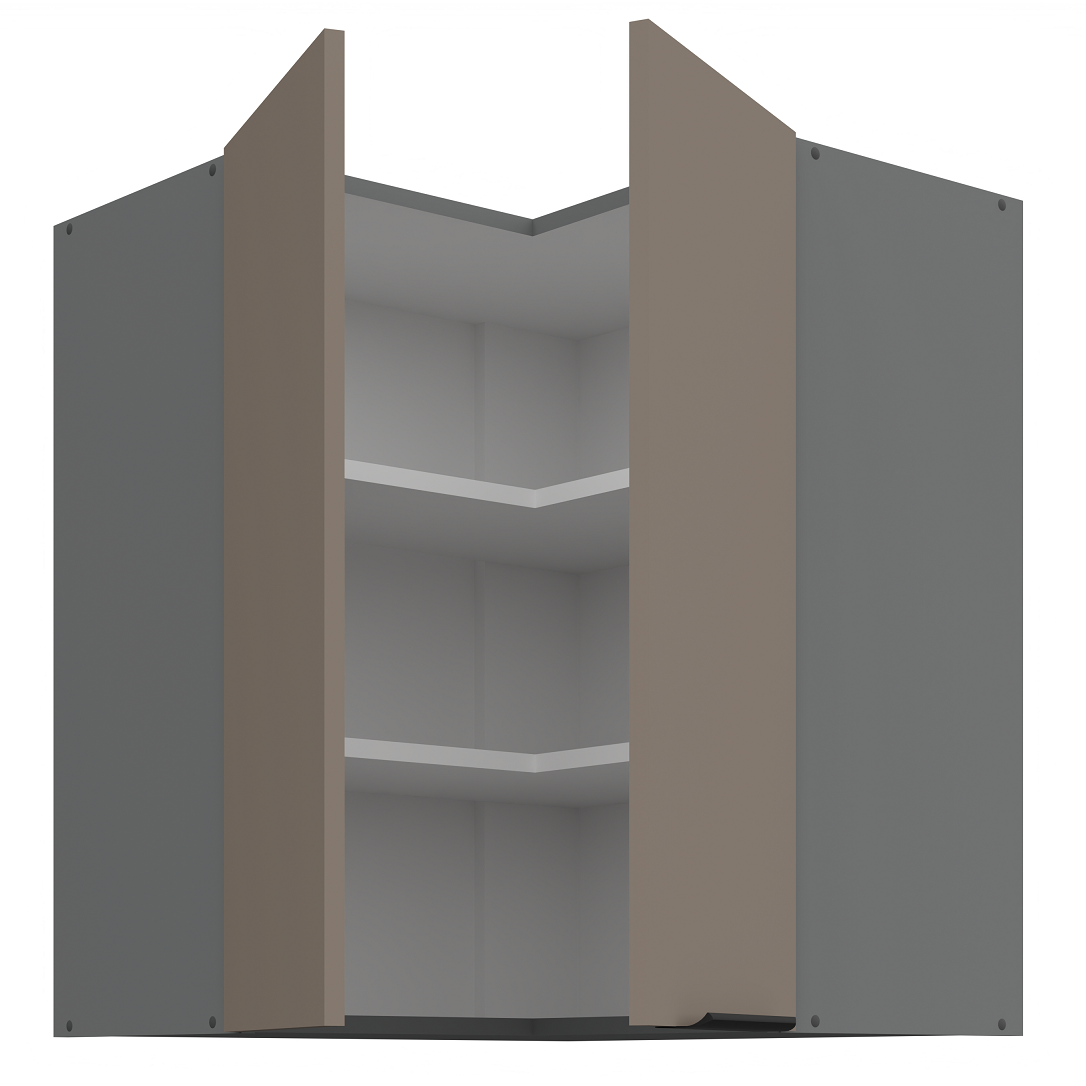 Pakabinama kampinė spintelė (60x60/72) - 90° 1
