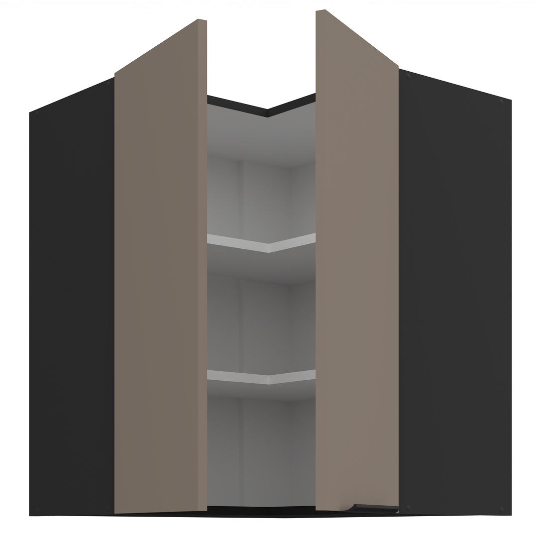 Pakabinama kampinė spintelė (60x60/72) - 90° 1
