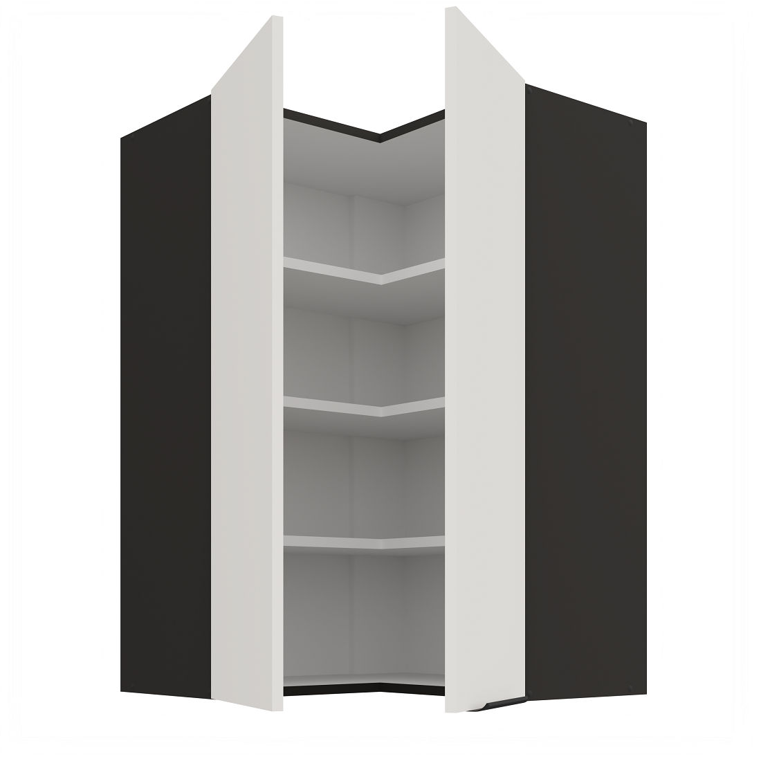 Pakabinama kampinė spintelė (60x60/90) - 90° 1