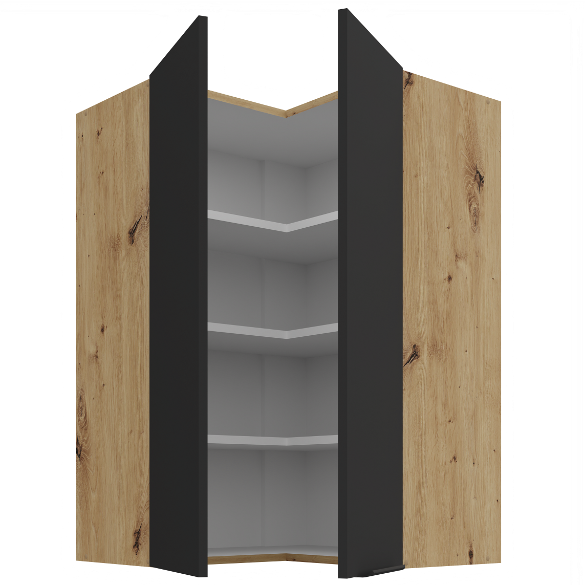 Pakabinama kampinė spintelė (60x60/90) - 90° 1