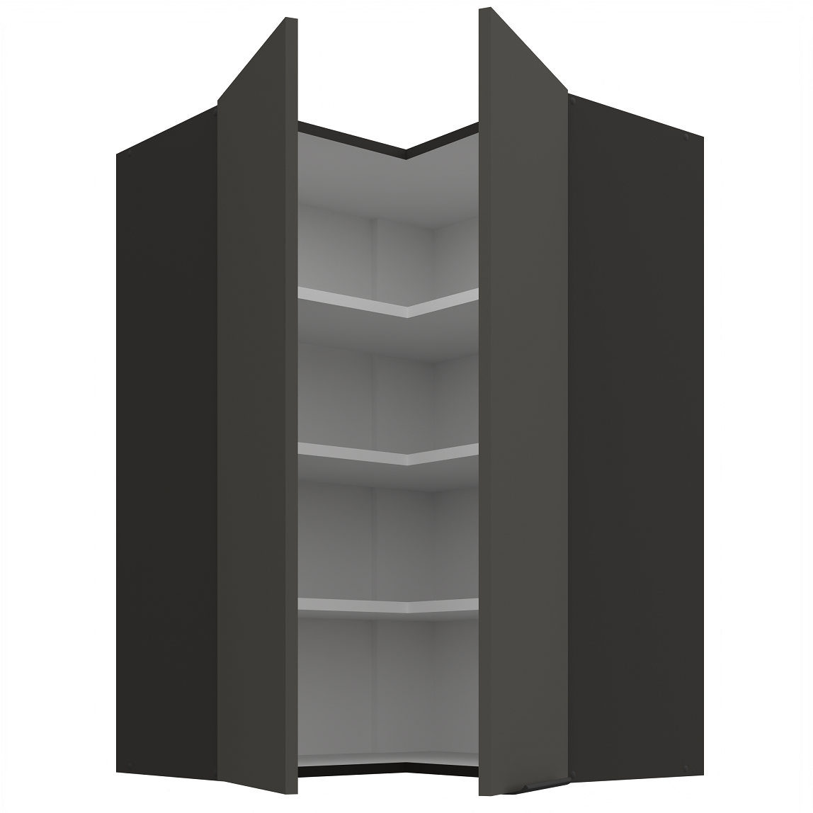 Pakabinama kampinė spintelė (60x60/90) - 90° 1