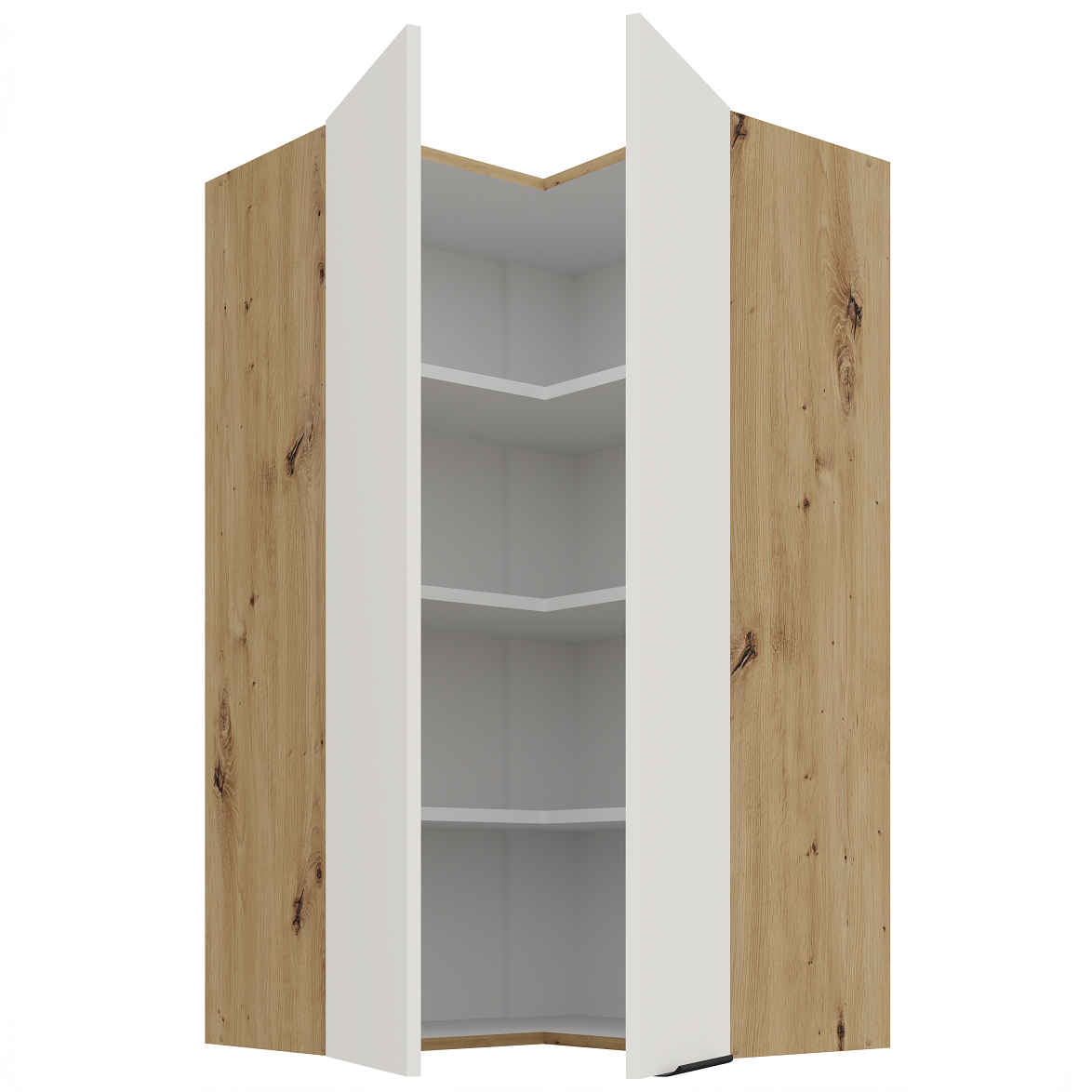 Pakabinama kampinė spintelė (60x60/108) - 90° 1