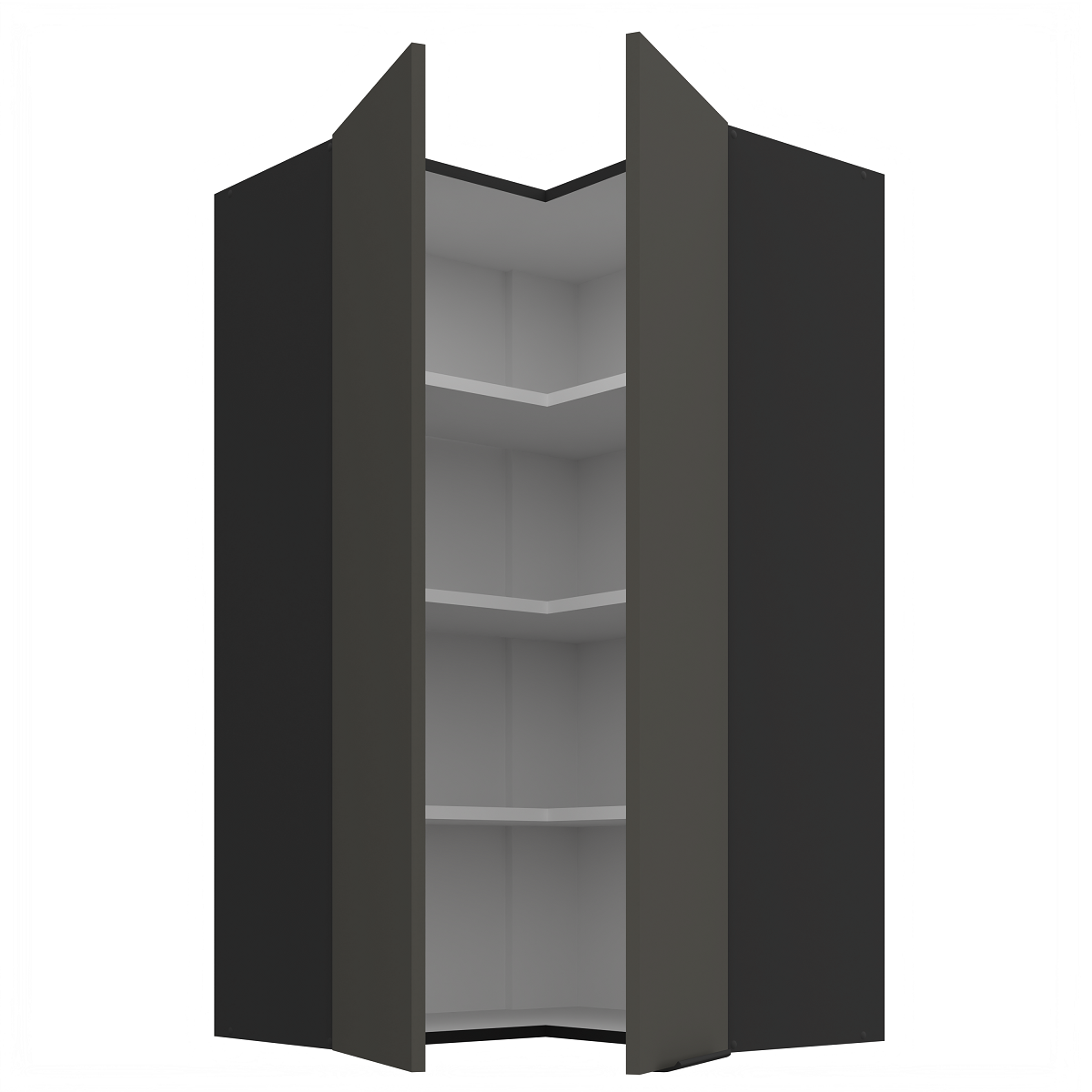 Pakabinama kampinė spintelė (60x60/108) - 90° 1