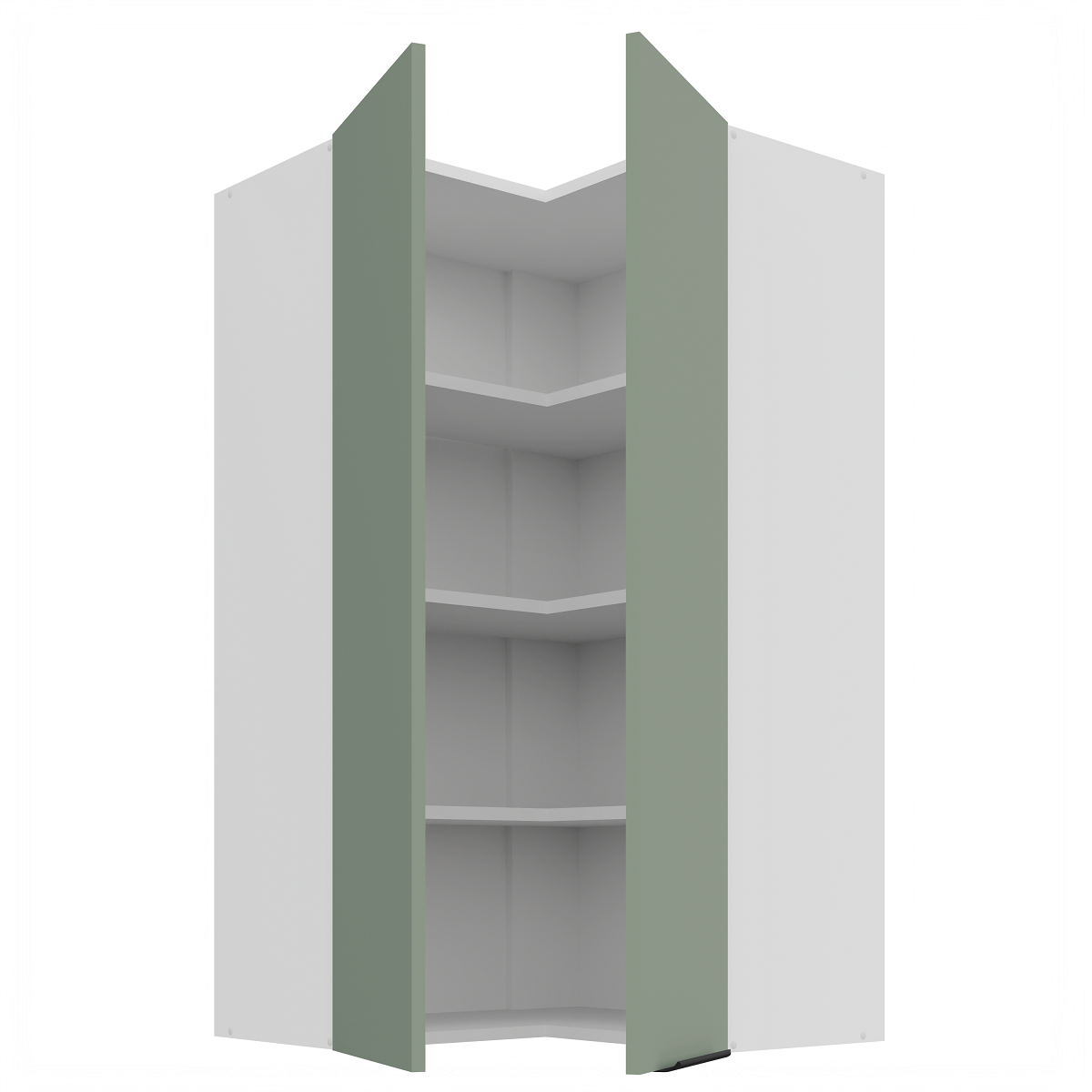 Pakabinama kampinė spintelė (60x60/108) - 90° 1