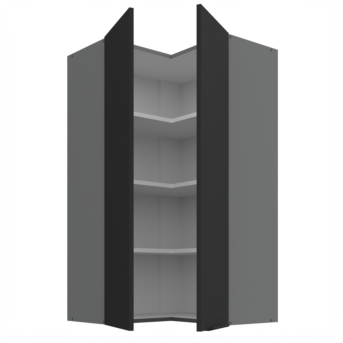 Pakabinama kampinė spintelė (60x60/108) - 90° 1