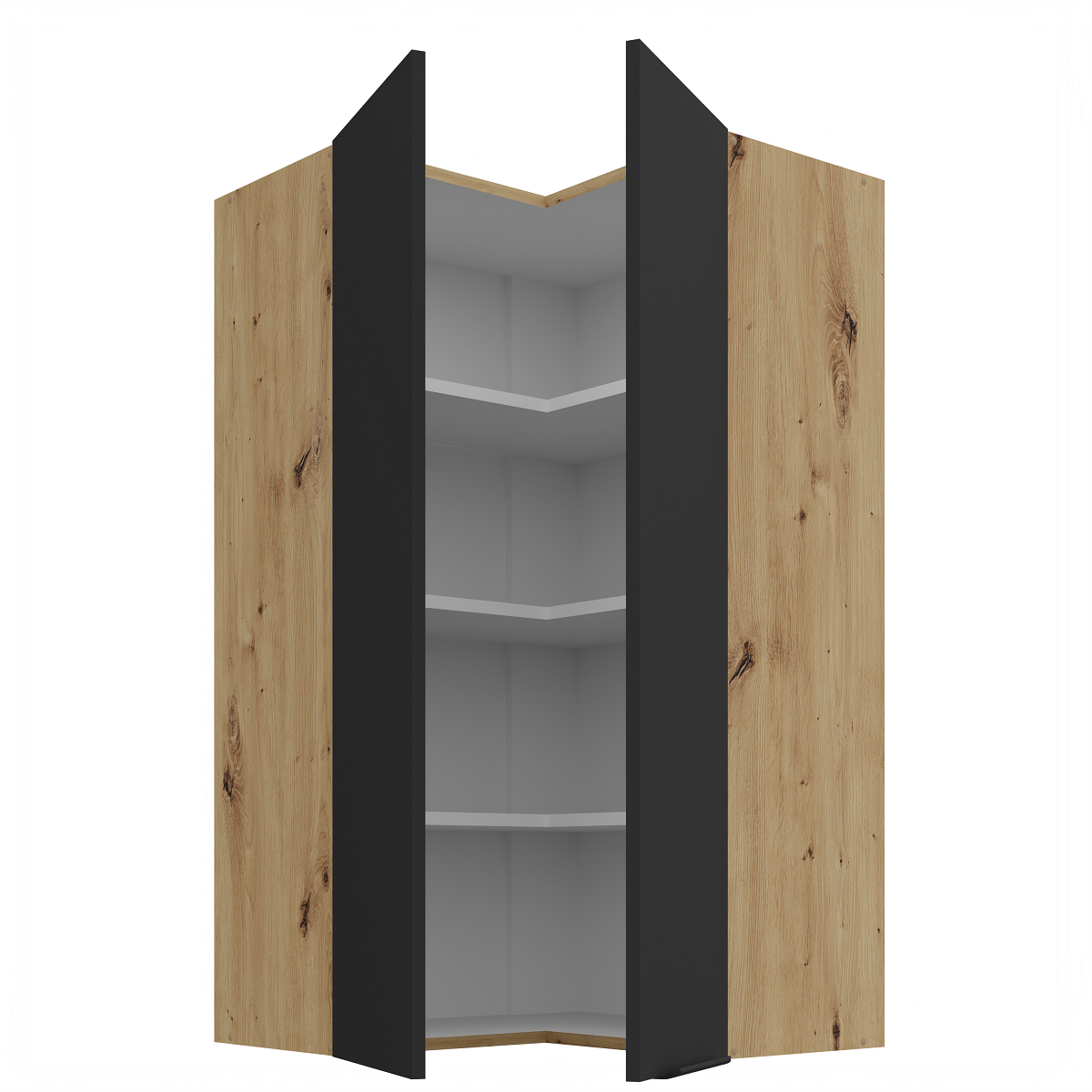 Pakabinama kampinė spintelė (60x60/108) - 90° 1