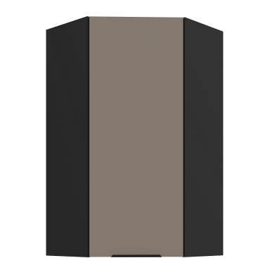 Pakabinama kampinė spintelė (60x60/108) - 45°