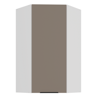 Pakabinama kampinė spintelė (60x60/108) - 45°